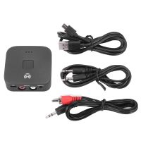 Bluetooth 5.0 Receiver APTX LL 3.5mm AUX RCA Jack Wireless Adapter Auto On/OFF with Mic Bluetooth 5.0 4.2 Car Audio Receiver