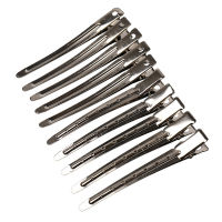 10pcs Professional สแตนเลส hairdressing คลิป CLAMP Salon hairpins คลิปผม barrettes Headwear DIY เครื่องมือจัดแต่งทรงผม