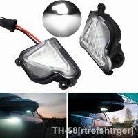 ♨ↂ Premium quality LED Under Side Mirror Light Puddle Lamps For Skoda Octavia 3 2 5E 1Z 2004-2020 Skoda Superb 3 2 B6 B8 2008-2021