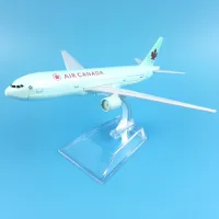 Air Canada Plane Model Boeing 777 16Cm Alloy Metal Model Souvenir Model Aircraft Collection