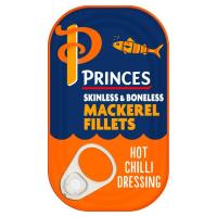 Mackerel fillets hot chilli dressing 125g - Princes