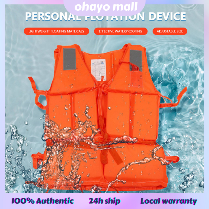 Outdoor Adult Swimming Life Jacket Adjustable Buoyancy Survival Jacket