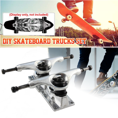 READY !!! FREE BOLTS SURF CX4 TRUCK GEELE CX4 SKATEBOARD TRUCK 2PCS SILVER เตรียมตัวในสต๊อก GEELE CX4 อุปกรณ์อะไหล่เซิร์ฟสเกตบอร์ด land surf 6.25 นิ้ว สำหรับมืออาชีพ 2 ชิ้น