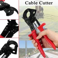 Cutting Pliers Ratchet Cable Cutter Ratcheting Metal Wire Cut Up To 240mm2 Cutting Hand Tool