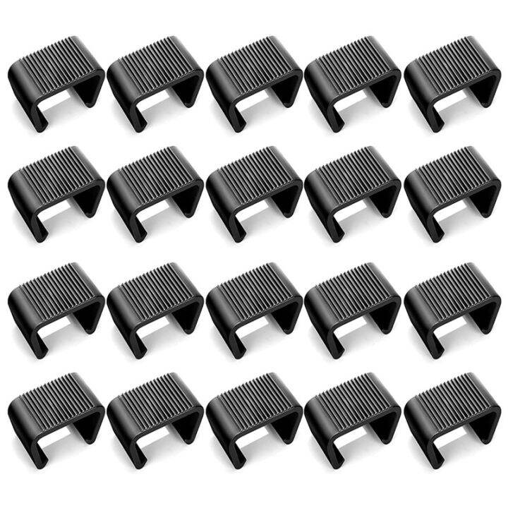 XIXISTARYY Tools 4/8/10 Pcs 4.3mm Rattan Furniture Clips Alignment Wicker Chair Fasteners Sectional Connector Chairs Outdoor Couch Patio Black