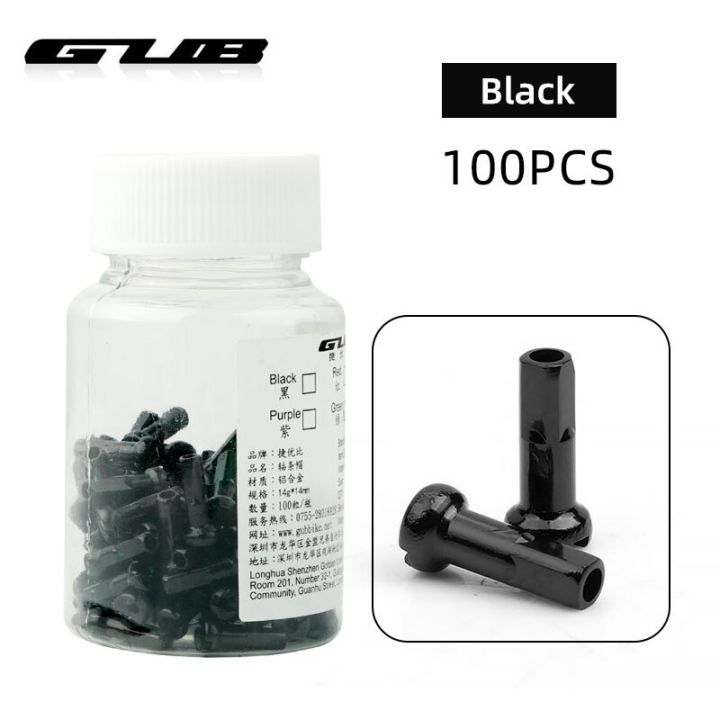 gub-100ชิ้นจุกนมโลหะผสม-g14พูดหมวก-anodized-น้ำหนักเบาชนบทฟรีตัวเลือกหลายสีจักรยานขอบล้ออุปกรณ์เสริม