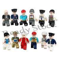 【hot sale】 ❒卍₪ B09 12 City Occupation Cartoon Character Mini Figures Military Set Fit Lego