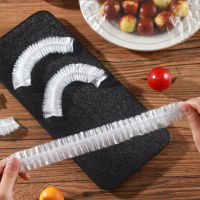 【cw】100Pcs Reusable Fresh Food Storage Bags Elastic Bowl Plate Lids Kitchen Freezer Bag Food Cover Kitchen Food Fresh Seal Caps