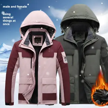 Winter Long Couple Down Jacket Hooded Warm Thickened White Duck Down Youth  Over-the-Knee Long 90 Down Jacket Men | Shopee Malaysia