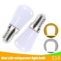 หลอดไฟไฟ LED ขนาดเล็ก4ชิ้นหลอดไฟ LED ตู้เย็น E14หลอดหลอดไฟในตู้เย็น220V หลอดไฟสกรูสำหรับตู้จอแสดงผลตู้เย็น