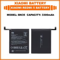 แบตเตอรี่ Original Xiaomi Redmi 5 Battery Model BN35 | 3300mAh แบตเตอรี่รับประกัน 6 เดือน.