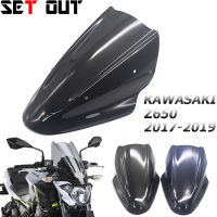 อุปกรณ์เสริมรถจักรยานยนต์กีฬากระจก Visor Wind Deflector Wind Deflector สำหรับ Kawasaki Z650 2017 2018 2019 Z 650 19