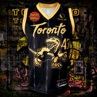 เสื้อบาส เสื้อบาสnba Toronto Raptors โตรอนโต้ แร็พเตอร์ส #BK0100 รุ่น City Pascal Siakam#43 ไซส์ S-3XL