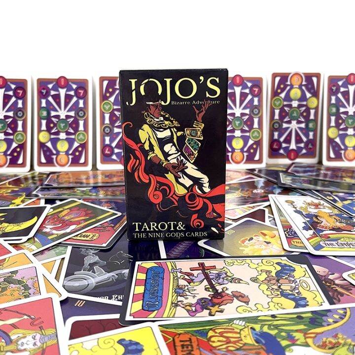 【Ready Stock😎】 Anime JoJo 39;s Bizarre Adventure Tarot Cards 84 PCS ...