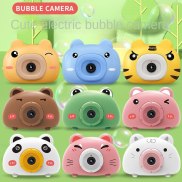 Online celebrity pig bubble machine children s luminous toys electric