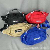 Gp1 Supreme กระเป๋าคาดอก กระเป๋าสะพายไหล่ ความจุสูง ลายตัวอักษร สําหรับผู้ชาย และผู้หญิง PG1