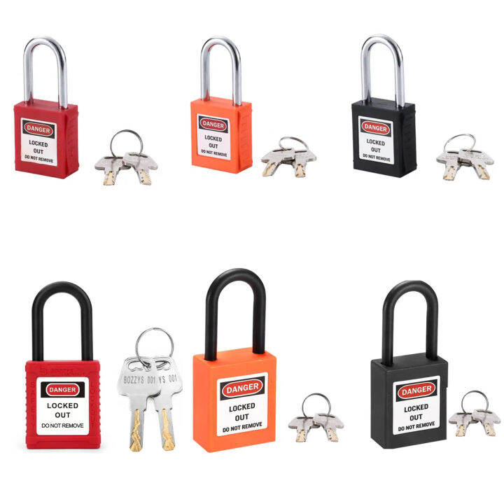 38mm High Security Combination Padlock Master Safety Loto PadLock Set