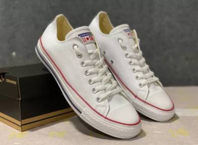 รองเท้าหนัง Converse All Star สินค้าพร้อมส่ง เก็บเงินปลายทาง