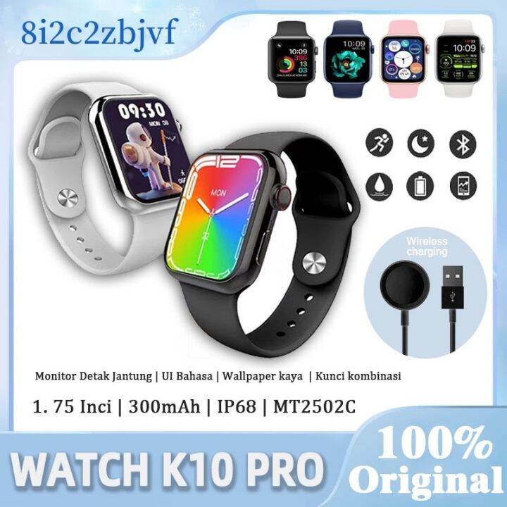 【COD】 Hot Original K10 PRO Smart Watch Series 7 Bluetooth Call Heart