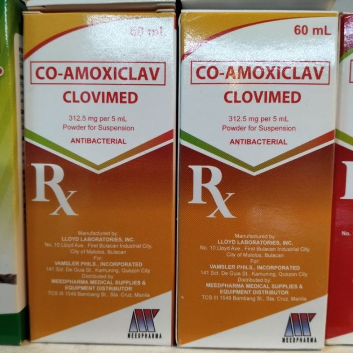 CO-AMOXICLAV CLOVIMED | Lazada PH