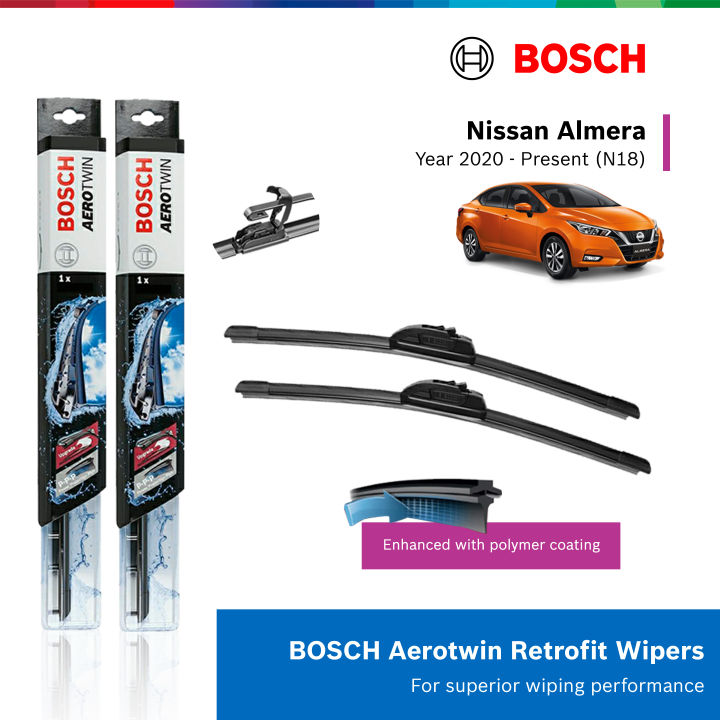 Bosch Aerotwin Plus Multi-Adaptor Soft Wiper [Non U Hook]