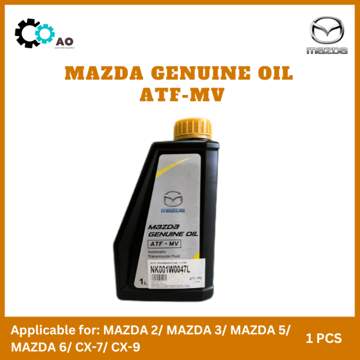 100% ORIGINAL MAZDA GENUINE OIL ATF-MV AUTOMATIC TRANSMISSION FLUID FOR