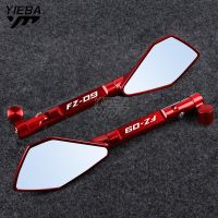 Motorcycle CNC Aluminum 8mm 10mm FOR YAMAHA DT125RE FZ1 FAZER FJ09 FJ 09 FZ09 FZ 09 MT09 MT-09 Rearview Mirror Side Mirrors