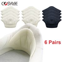 №✙ 6pair/12pcs Insoles Heel Pads Lightweight For Sport Shoes Adjustable Size Back Sticker Antiwear Feet Pad Cushion Insole Heel