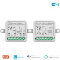 【YD】 Tuya WiFi Curtain 1/2gang Module Electric Motor App Via