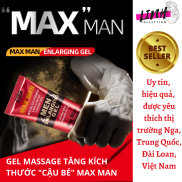 CHE TÊN Gel Tăng Kích Thước MAX+ Hiệu Quả 4 Tác Động Lớn Cải Thiện Nhanh