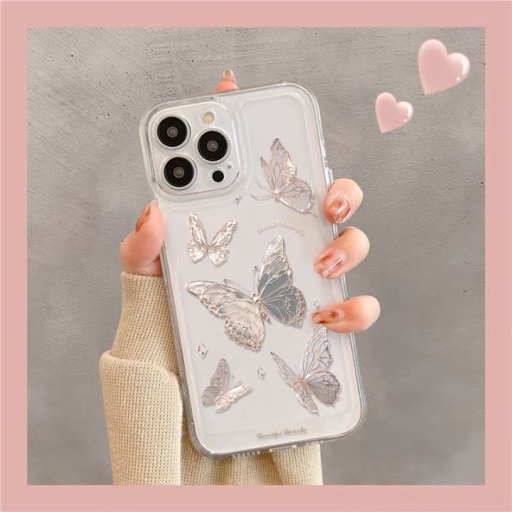 crystal-butterfly-clear-phone-case-compatible-for-tecno-pova-neo-3-lh6n-luxury-transparent-shockproof-bumper-cover