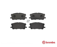 ผ้าดิสเบรคหน้า LEXUS RX300 RX330 RX350 RX400h 2003-2008 TOYOTA HARRIER ACU30 MCU30 MHU38 GSU30 2003-2012 BREMBO