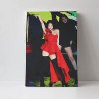 16 * 24in(40*60Cm) BLACKPINK Jennie ไร้กรอบของตกแต่งผนังบ้านผ้าใบวาดภาพของขวัญโปสเตอร์ศิลปะสำหรับชายและหญิงห้องนอน