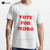 New Vote For Pedro Napoleon_Dynamite Movie T-Shirt Cotton Men Tee Shirt