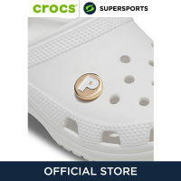 CROCS Jibbitz Gold Letter P ตัวติดรองเท้า ที่ติดรองเท้าjibbitz ตุ๊กตาติดรองเท้า ตัวติดรองเท้ามีรู