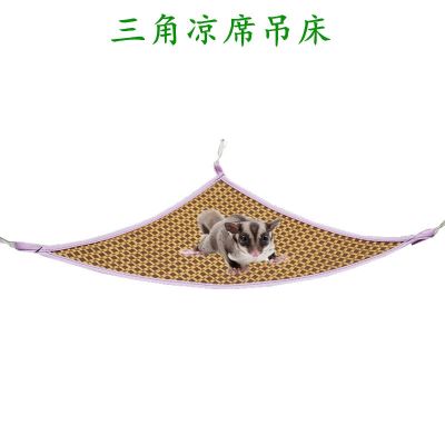 【JH】 Hamster summer hammock Small pet triangle Honey bag flying squirrel mat cooling supplies