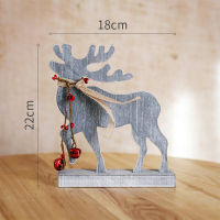 Christmas Tree Reindeer Decoration Lighting Desktop Floor European Style Nordic American Festival Atmosphere