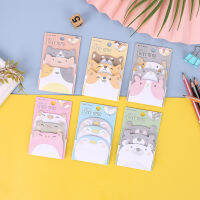 ชิ้นกาวสัตว์หมูกระดาษโน้ต Notepad Memo Pad สติ๊กเกอร์สเตชันเนอรี-kxodc9393