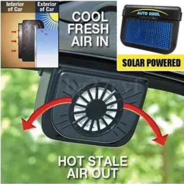 Solar Powered Car Fan - Best Price in Singapore - Sep 2023 | Lazada.sg