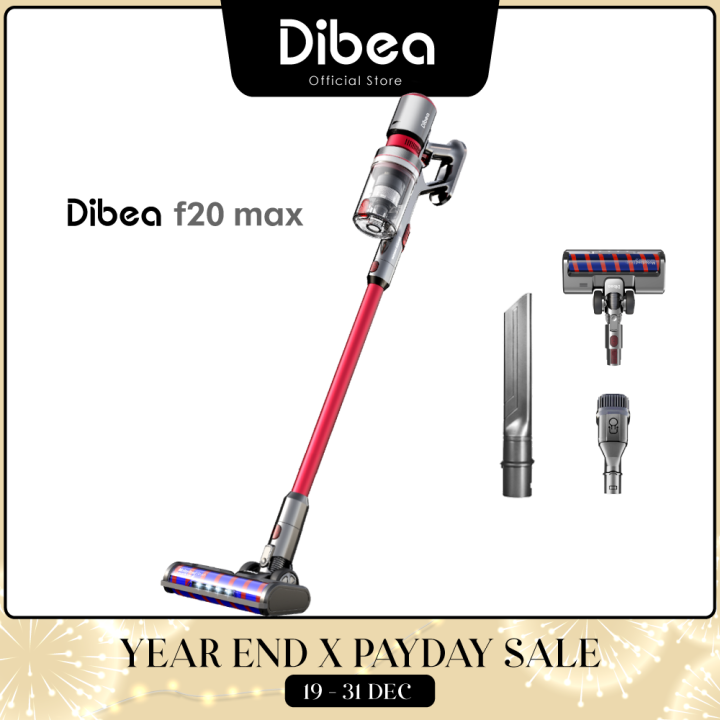 Best Seller Dibea F20 Max Cordless Vacuum Cleaner Powerful 25,000 Pa Suction Power Local