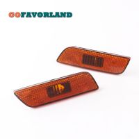 Pair Left Right Front Marker Turn Signal Indicator Lamp Light  Housing 30744360 30744361 For Volvo S80 2002 2003 2004-2006