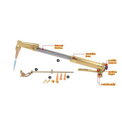 ชุดหัวตัดแก๊ส-sumo-รุ่น-62-5a-สำหรับแก๊สอะเซทิลีน-และออกซิเจน
