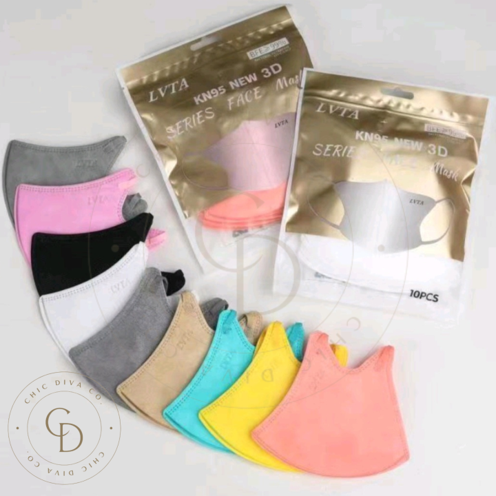 LVTA KN95 3D FACE MASK Lazada PH