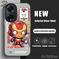 เคส OPPO A98 5G ภาพยนตร์มาร์เวลจักรวาล Hero Iron Man ซุปเปอร์ฮัลค์สไปเดอร์แมนเคสโทรศัพท์มือถือรูปการ์ตูนสีสันสดใส