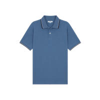 AIIZ (เอ ทู แซด) - เสื้อโปโลผู้ชาย ปกลาย ผ้าปิเก้ Mens Tipping Polo Shirt