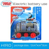 Thomas And Friends ไฟฟ้าแบบดั้งเดิมรถของเล่นหุ่นโลหะรถไฟ1:43ไฟฟ้า Diecast มอเตอร์รถไฟของเล่นใช้แบตเตอรี่