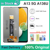 6.5 ใหม่สำหรับเหมาะสำหรับ Samsung Galaxy A13 5G A136จอแสดงผล LCD Touch Screen Digitizer Assembly พร้อมกรอบสำหรับเหมาะสำหรับ Samsung A136หน้าจอ