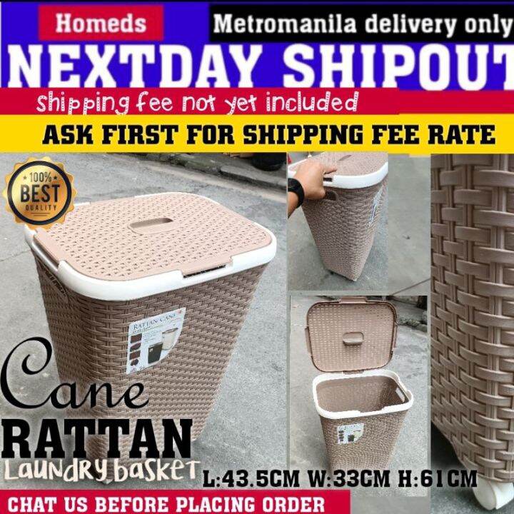 Rattan Cane Laundry Basket Lazada PH