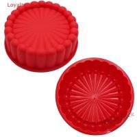 【Ready Stock】 △ C14 [LoyaltyDuck] Charlotte Silicone Baking Pan 8 Inch Non-Stick Round Silicone Molds for Cheese Cake Bread Baking Pan Silicone Molds Bread Pan Coming