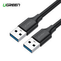 Ugreen USB ชายกับชายส่วนต่อขยายสายเคเบิ้ล2.0 3.0ความเร็วสูงการถ่ายโอนข้อมูลสาย USB Extender สำหรับหม้อน้ำรถลำโพง HD Webcom